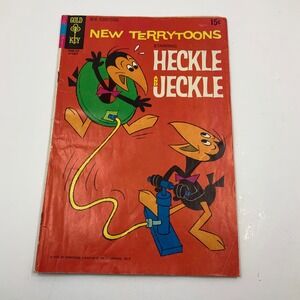 Gold Key New Terrytoons Heckle and‎ Jeckle Comic Book October 1970 10068-010 15c